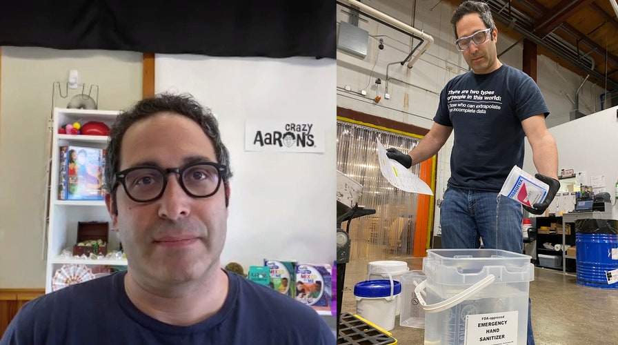 Exclusive: Made in USA toymaker saving jobs and making hand sanitizer