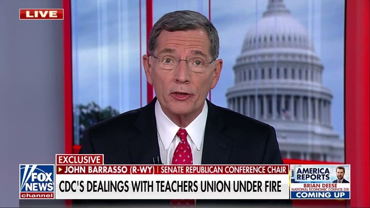 Sen. Barrasso: Teachers union has Biden in their pocket