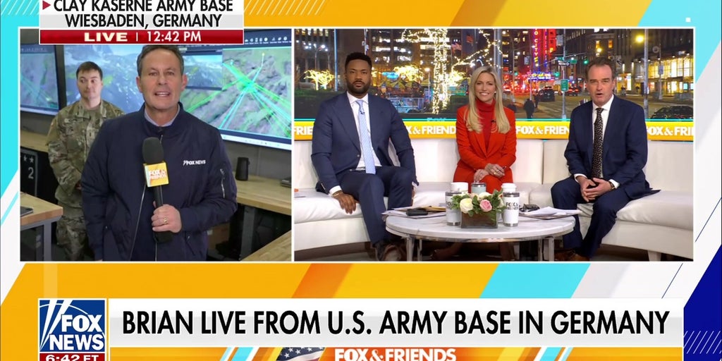 Brian Kilmeade highlights advancements at US military base in Germany