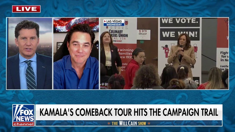 Actor Dean Cain slams Kamala Harris