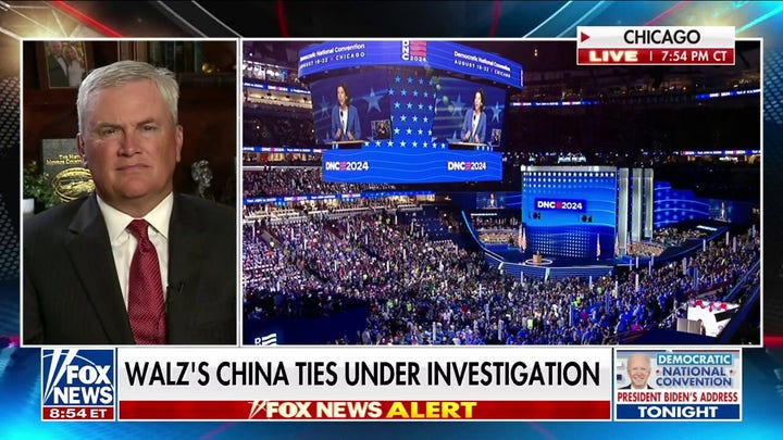 James Comer: Walz 'has really embraced China's view of the world'