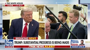 Trump addresses whether peace negotiations are at 'the end of the road'