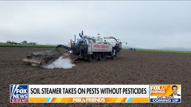Propane-powered soil steamer targets weeds and pests on farms