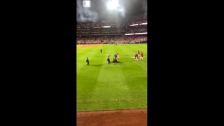 Security guard tackles field invader during Phillies game - Fox News