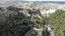 Drone footage showing Solomon's pools