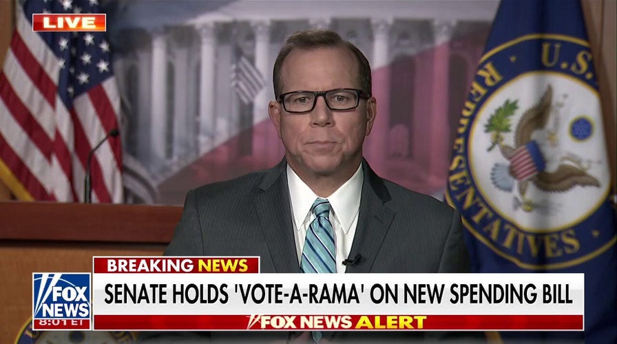 Senate showdown continues with 'Vote-A-Rama' on Democrats' controversial spending bill