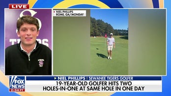 College golfer hits two holes-in-one on same day at same hole