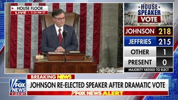  Mike Johnson: This is a momentous time in US history