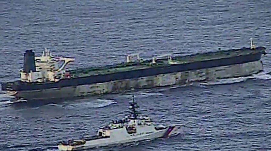 US Coast Guard vessels way sanctioned lipid tanker earlier seizure