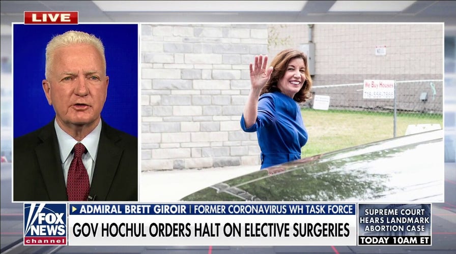 Adm. Giroir: There is no reason New York governor should halt elective surgeries