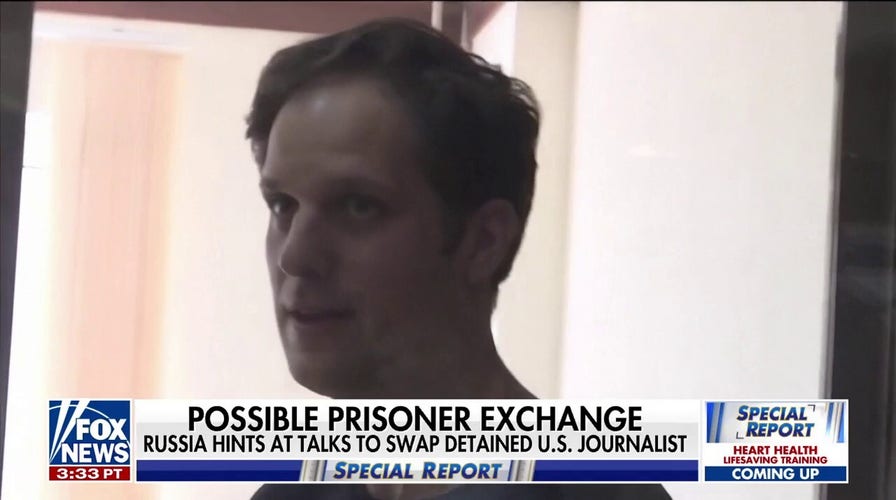 Russia suggests it is open to a prisoner swap over detained journalist