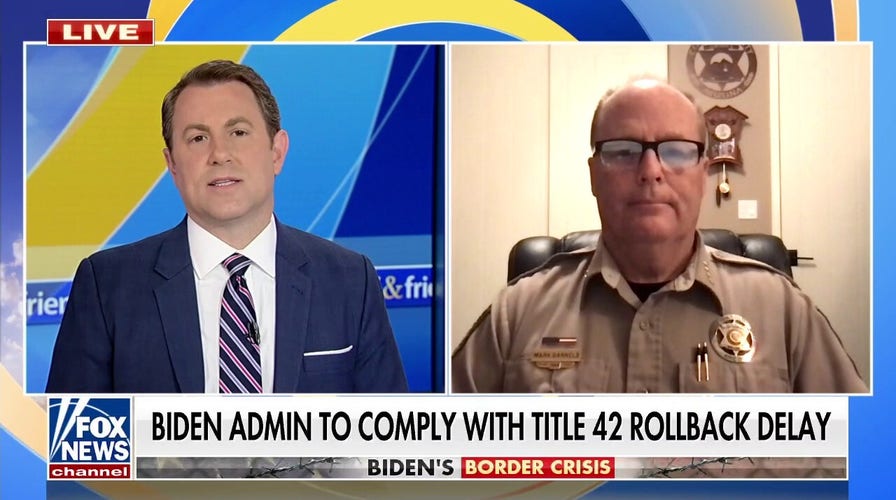 Arizona sheriff rips Biden admin over border policy: 'Most inhumane thing I've seen'