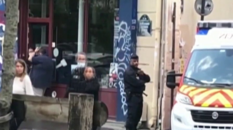 2 injured in Paris knife attack outside former Charlie Hebdo office
