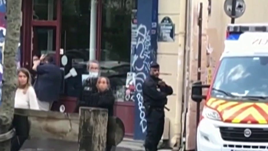 2 injured in Paris knife attack outside former Charlie Hebdo office