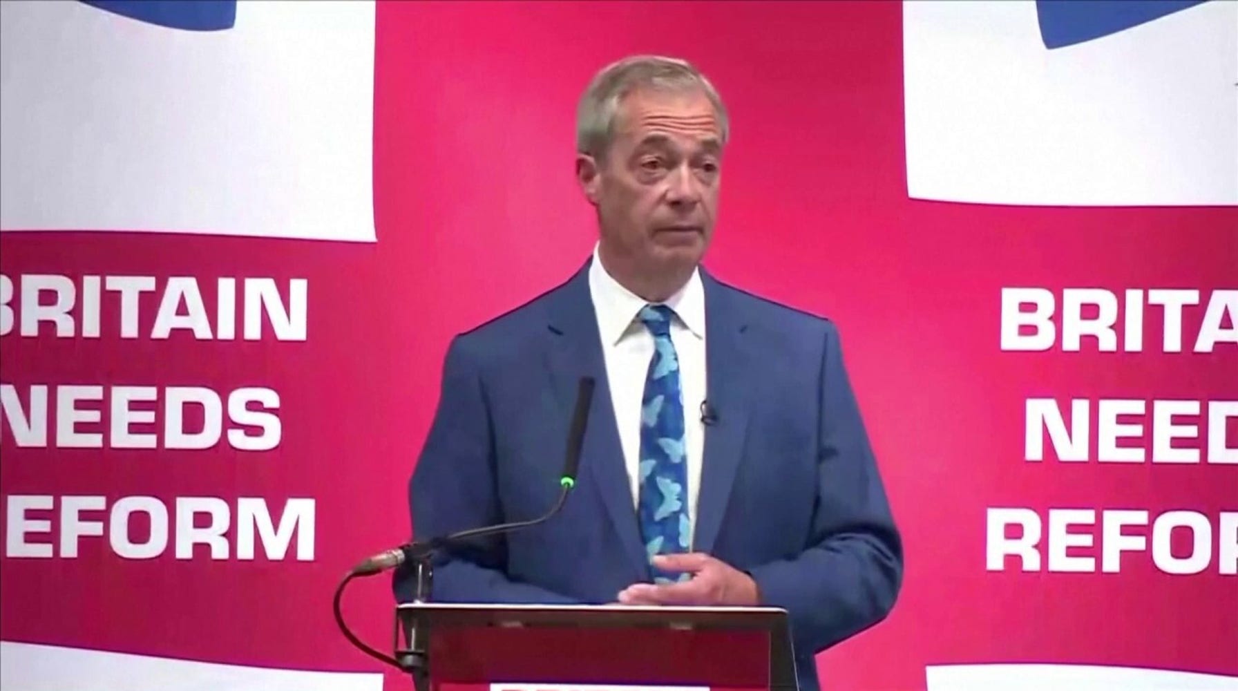 Nigel Farage Re-enters UK General Election Race, Vowing to 'Make Britain Great Again'