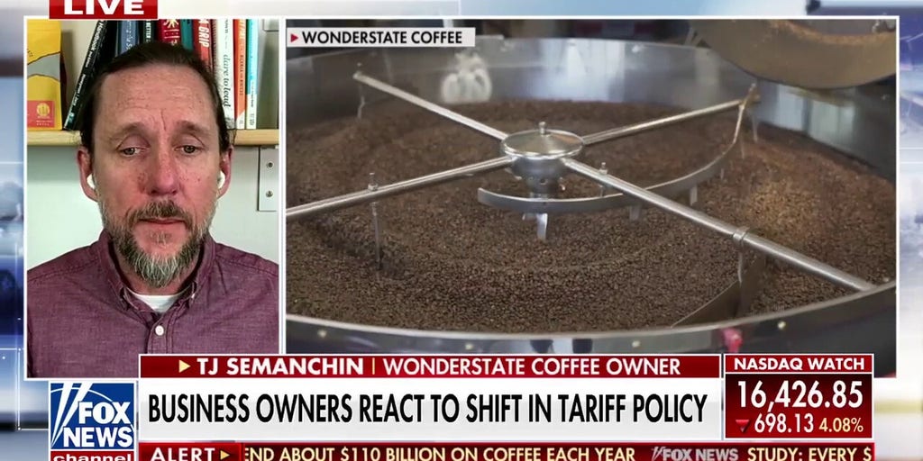 Coffee shop owner says Trump tariff policy is creating a lot of ‘uncertainty’ for his business