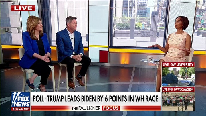 New poll shows Trump widening lead over Biden