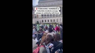 Hundreds of anti-Israel agitators join Columbia University 'occupation' protest - Fox News