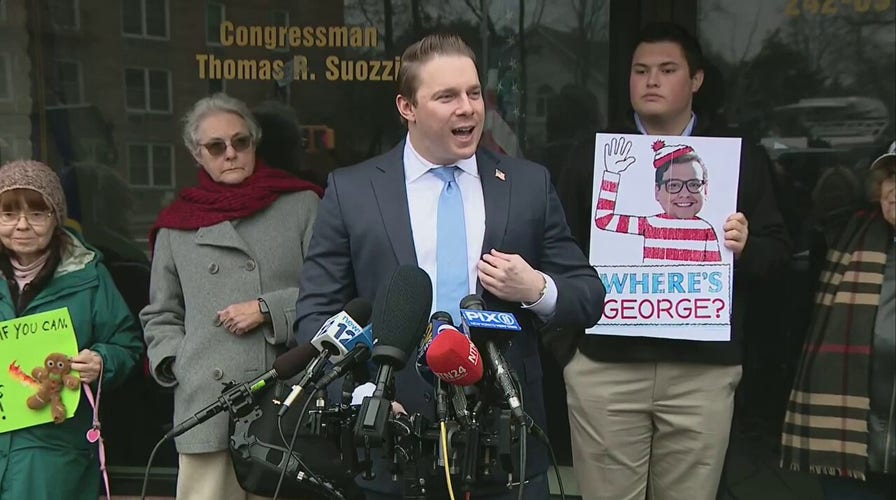 NY Dem calls on George Santos constituents to confront him in person, make his life a 'living nightmare'