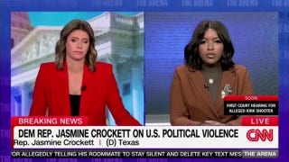 Crockett says critics who think 'Hitler' and 'fascist' phrasing contributes to political violence are 'absolutley wrong'
