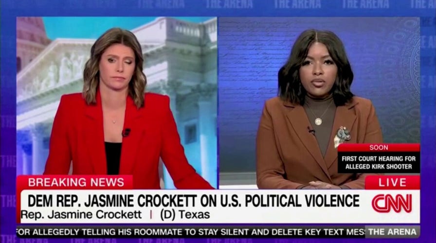 Crockett says critics who think 'Hitler' and 'fascist' phrasing contributes to political violence are 'absolutely wrong'