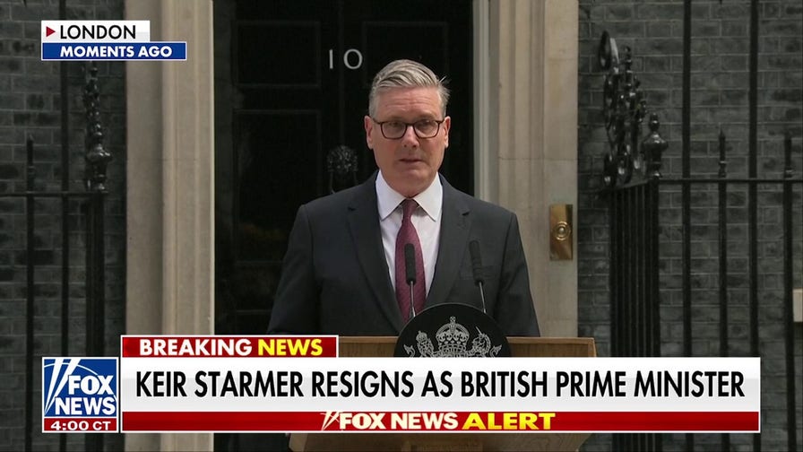 UK Prime Minister Keir Starmer announces resignation amid Labour revolt
