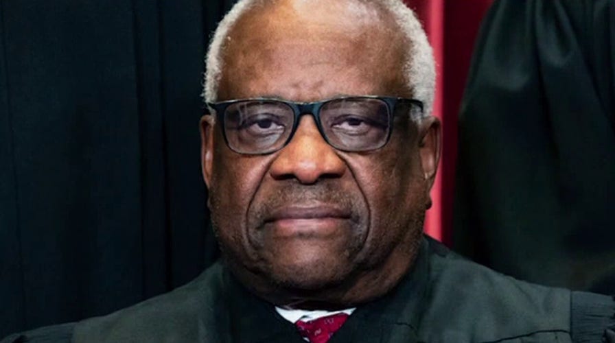 Justice Clarence Thomas 'doesn't care' about 'racist' attacks from the left over abortion ruling: 保莱塔