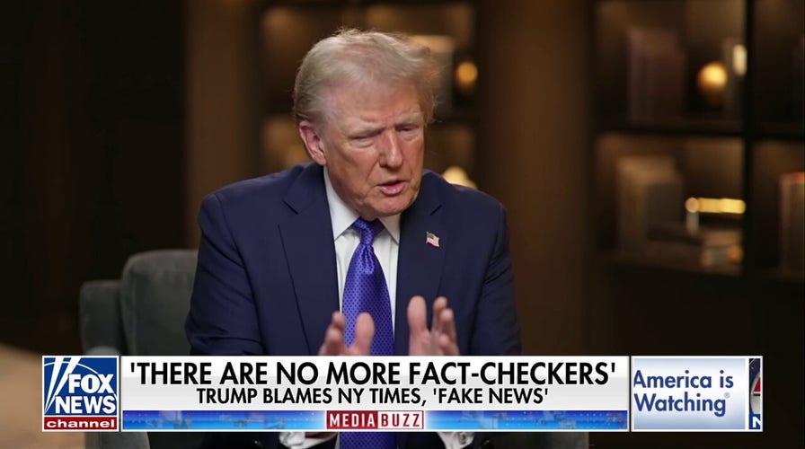 Donald Trump says the ‘failing New York Times’ is ‘totally corrupt’ in scathing interview 