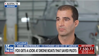 SEE IT: Exclusive look at drone boat that saved American helicopter pilots