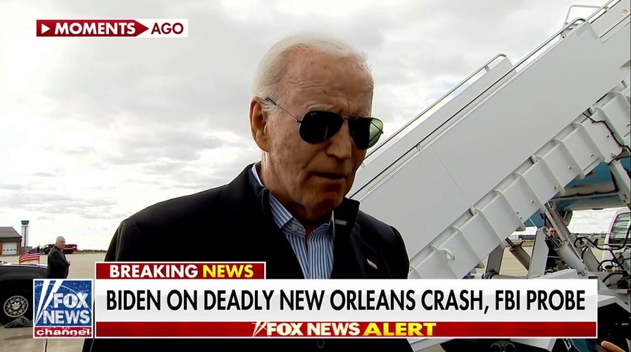 President Biden asked whether New Orleans attack was domestic or foreign
