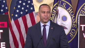House Minority Leader Hakeem Jeffries claims Trump budget bill will take food from the mouths of babies while enriching billionaires.