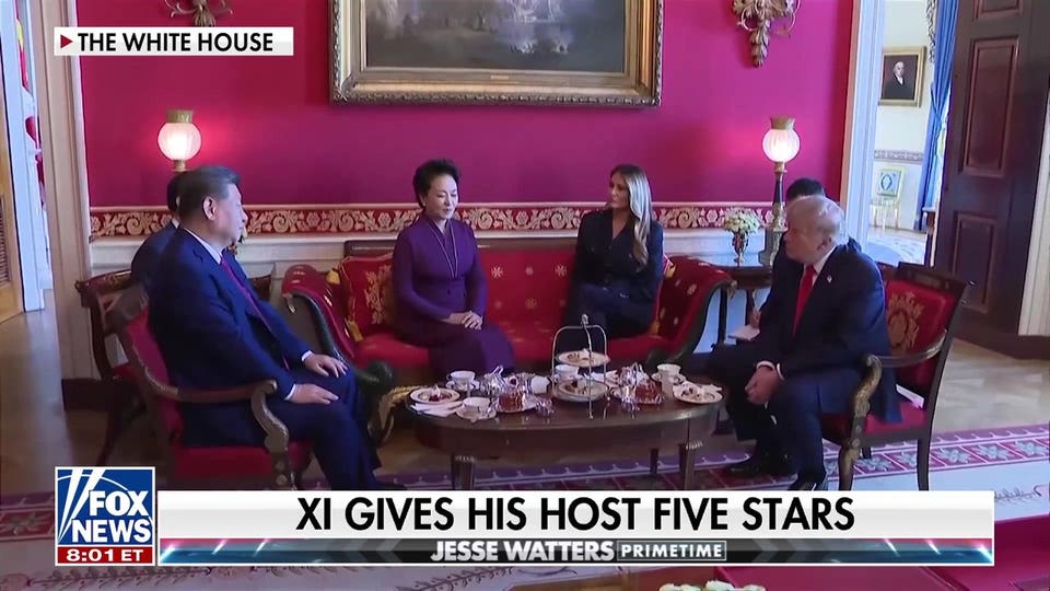 Jesse Watters: Trump bids farewell to Xi after historic summit