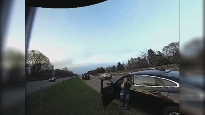 Minnesota police release body cam footage showing officer's tense interaction with Daunte Wright's mother