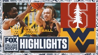 Stanford Cardinal vs. West Virginia Mountaineers The Crown Highlights 🏀 FOX College Hoops