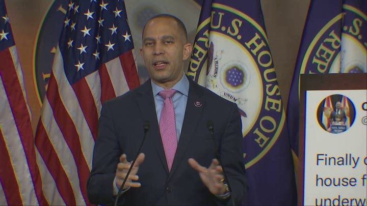 Jeffries accuses GOP of hypocrisy with move to boot Omar from Foreign Affairs Committee