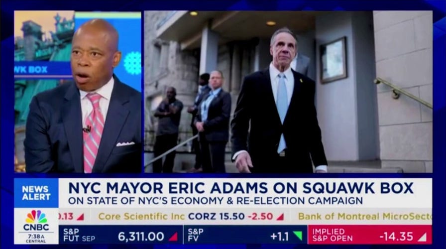 Mayor Eric Adams reveals Cuomo asked him to drop out of NYC mayoral race