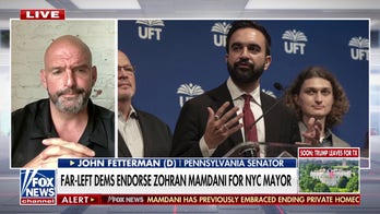Fetterman says Mamdani 'not helpful' for Democratic Party's messaging issues