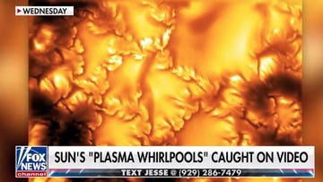NASA captures ‘plasma whirlpools’ swirling across the sun