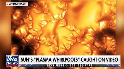 NASA captures ‘plasma whirlpools’ swirling across the sun