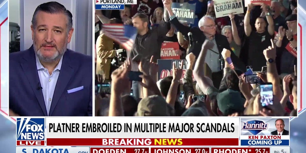 Ted Cruz slams Democrats for backing Graham Platner despite scandals