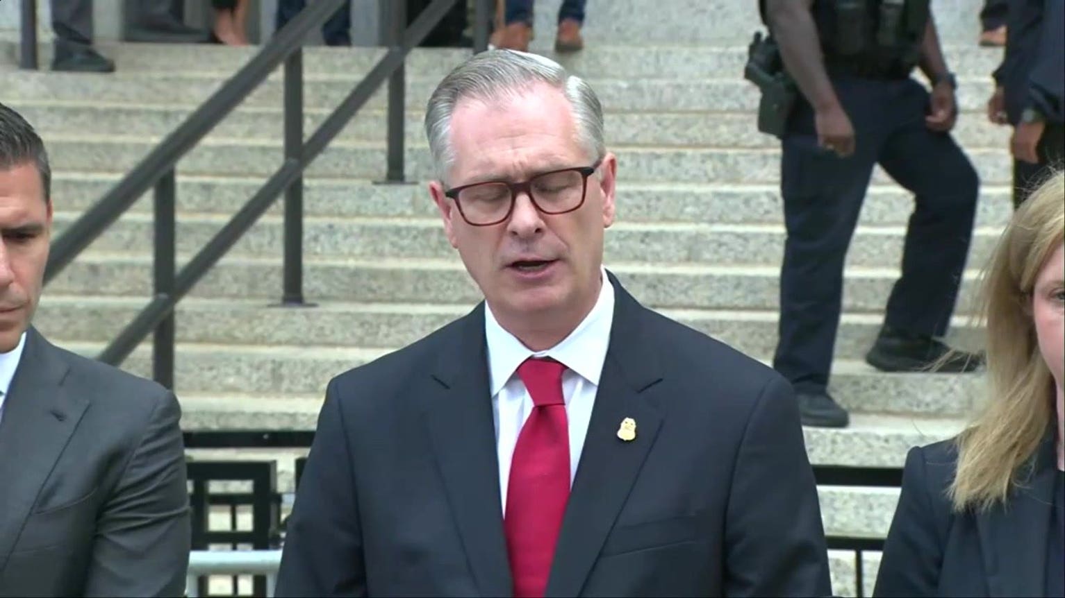 FBI's James Barnacle addresses the plea entered in Brian Thompson case