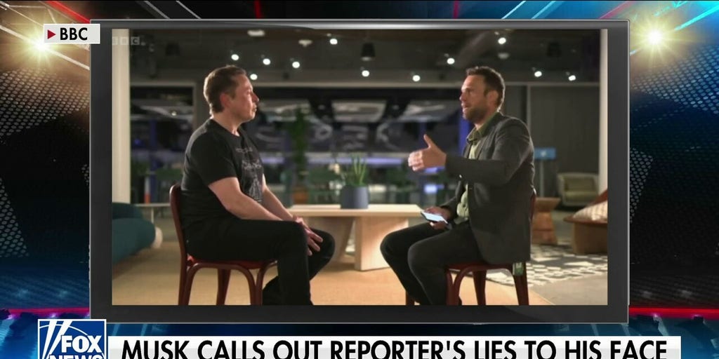 Jesse Watters: Elon Musk humiliates BBC reporter | Fox News Video