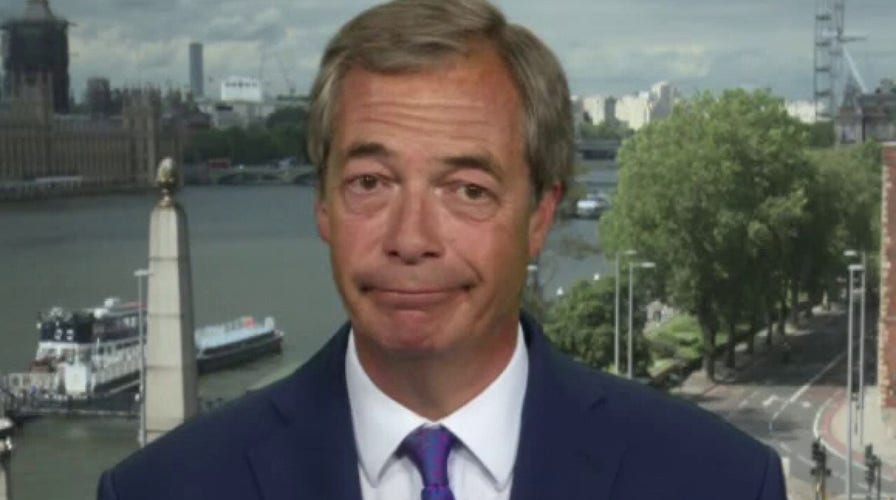 Nigel Farage 'worried' about Biden, Boris Johnson's 'globalist agenda'