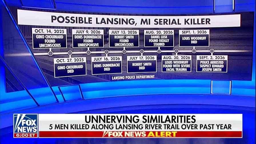Police investigate possible serial killer in Lansing, Michigan