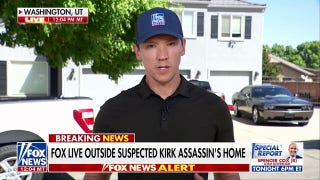 Fox News live outside home of suspected Charlie Kirk assassin