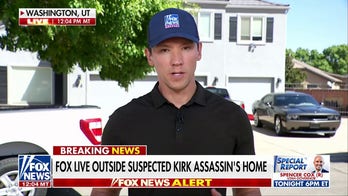Fox News live outside home of suspected Charlie Kirk assassin