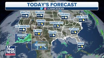 National weather forecast for December 3