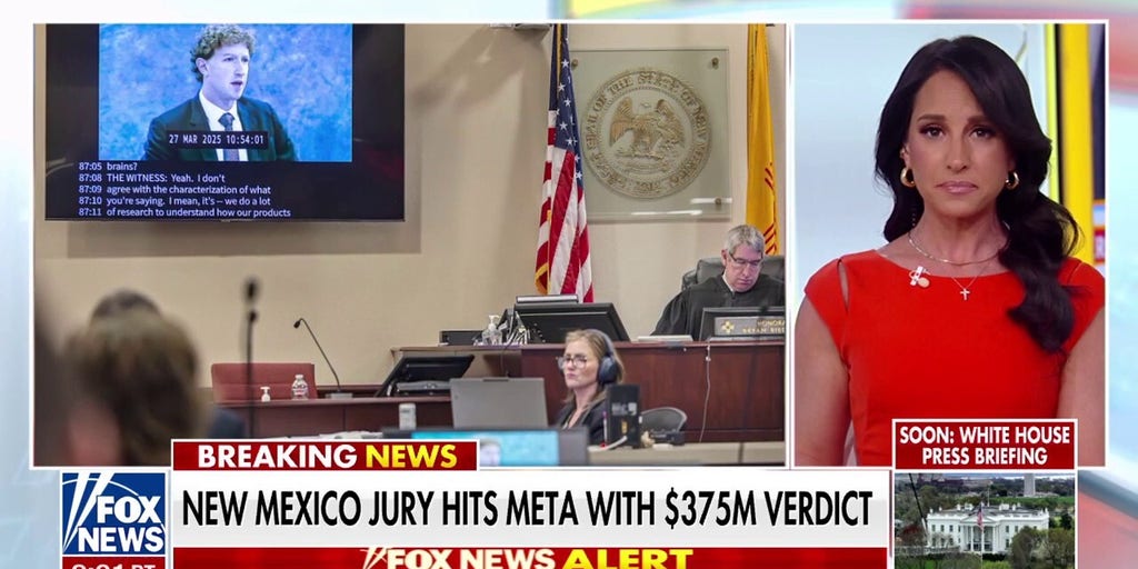 Meta hit with $375M verdict; jury says company endangered children online