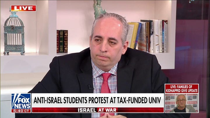 CUNY professor blames faculty for students protesting at vigil mourning slain Israelis