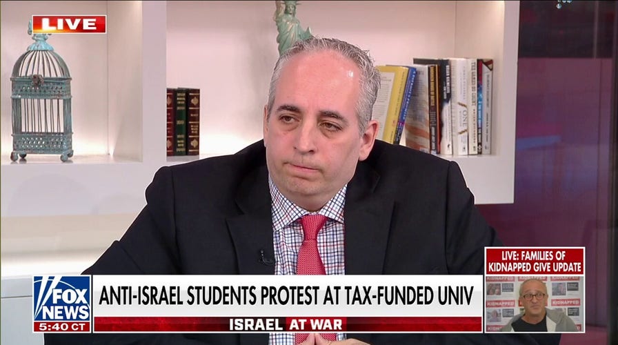 CUNY professor blames faculty for students protesting at vigil mourning slain Israelis